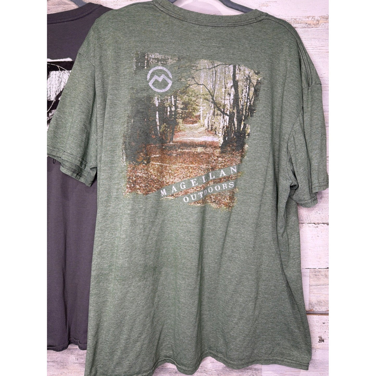 Magellan T-Shirt Bundle Mens 2XL Gray Green Logo Gorpcore Hiking4