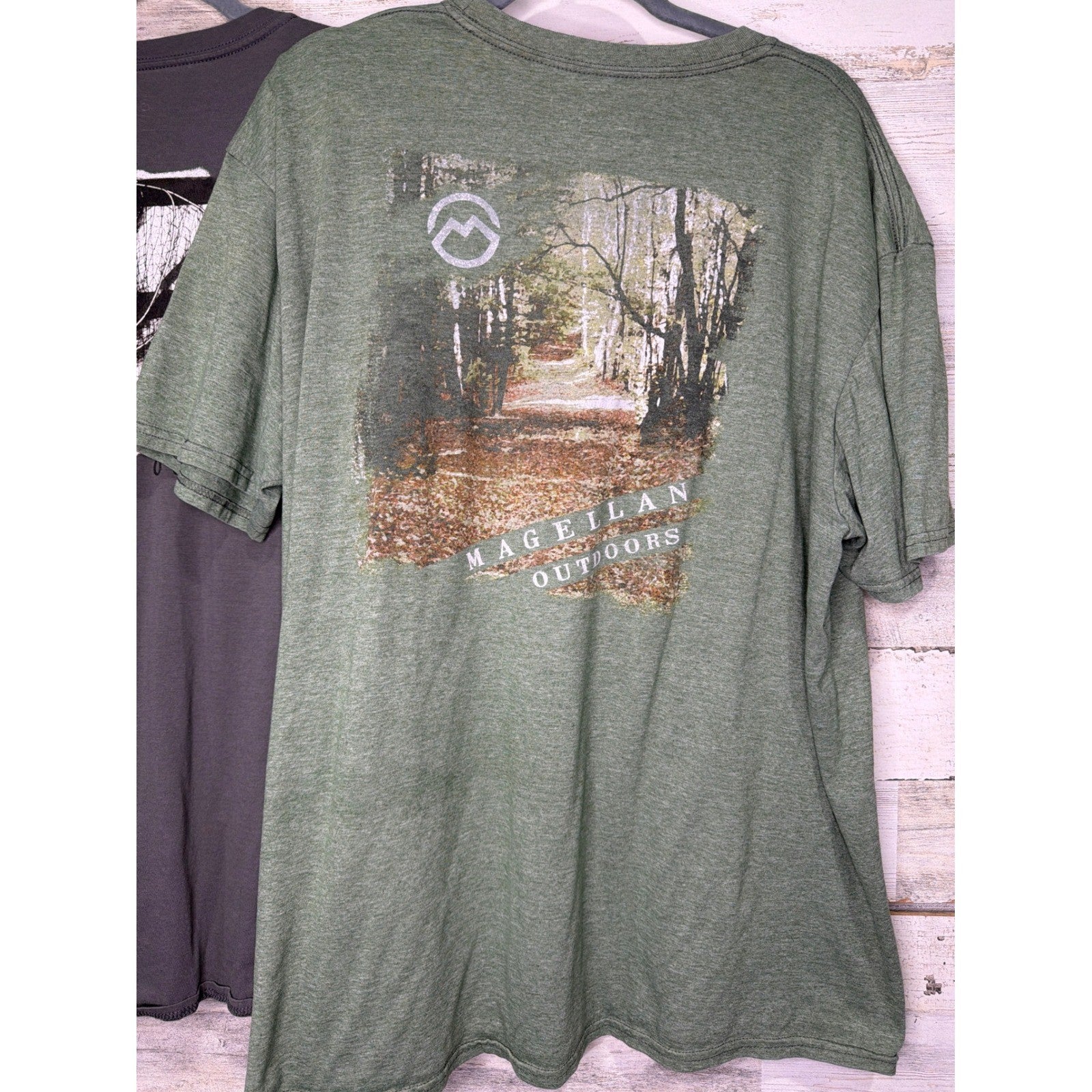 Magellan T-Shirt Bundle Mens 2XL Gray Green Logo Gorpcore Hiking4