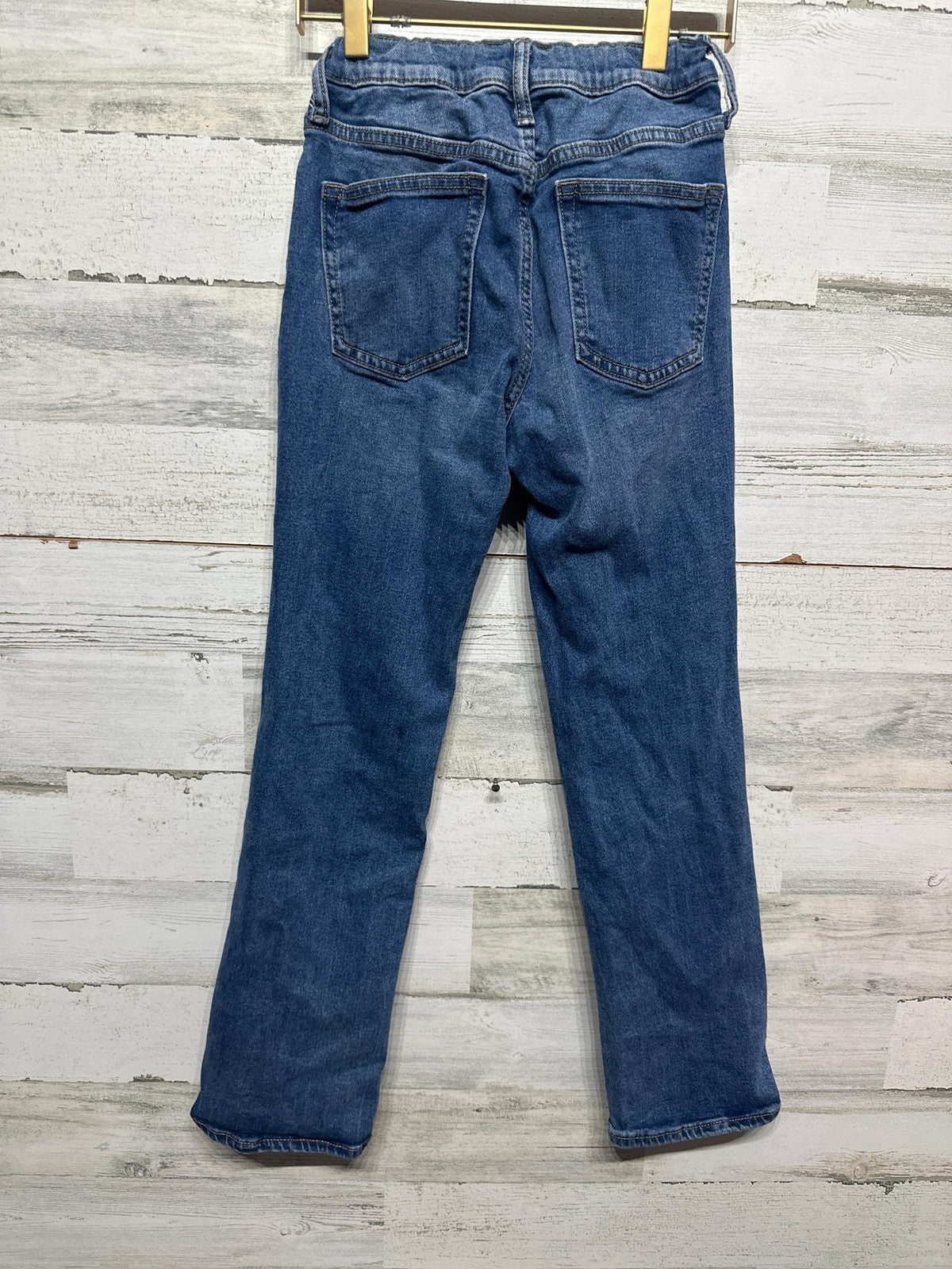 Old Navy Bootcut Jeans Boys 12 Slim Blue Built-In Flex EUC1