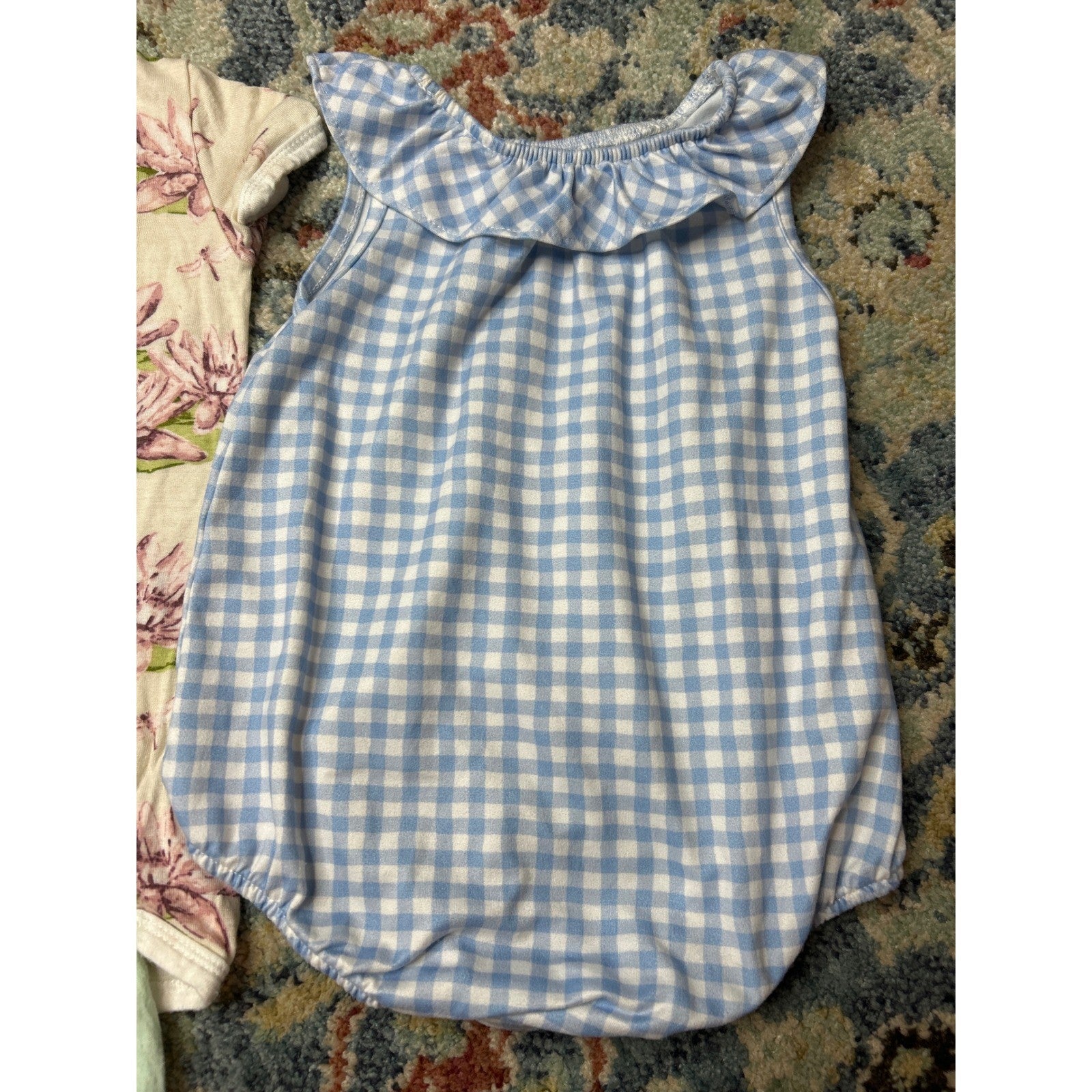 Girls 3-6M Milk Barn Pastourelle Cat & Jack Bubble Romper Bundle2