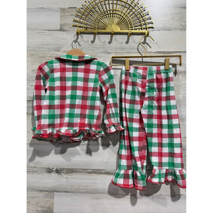Classic Whimsy Old Navy Baby Gap Holiday Bundle Girls 3T Red Green Plaid5
