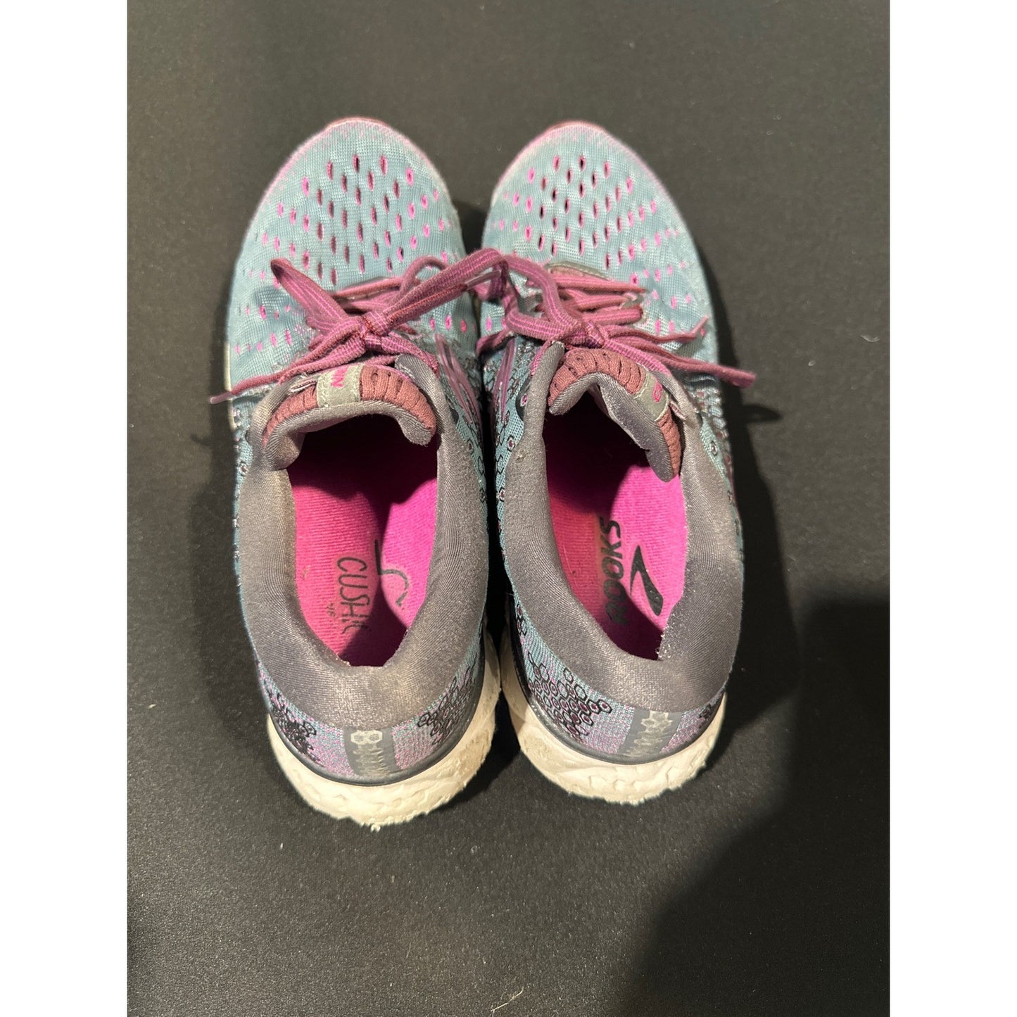Brooks Glycerin 17 Running Shoes Women 9.5 Blue Purple DNA LOFT Cushion9