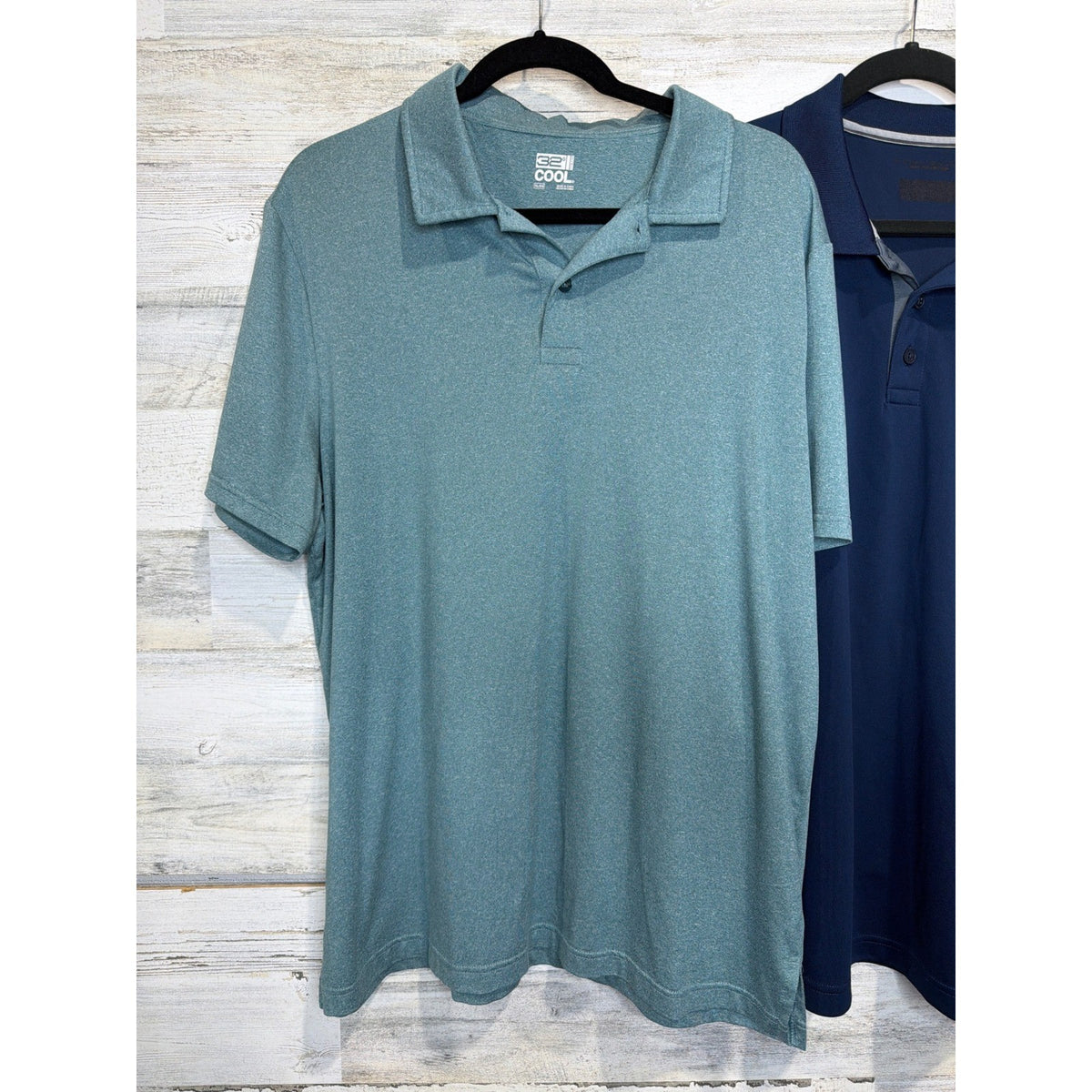 Columbia 32 Degrees Polo Shirt Bundle Mens XL Blue Green Performance Golf2