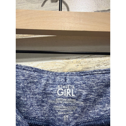Athleta Girl Bundle Size 7 Small Purple Blue Hoodie Leggings Joggers Active EUC8