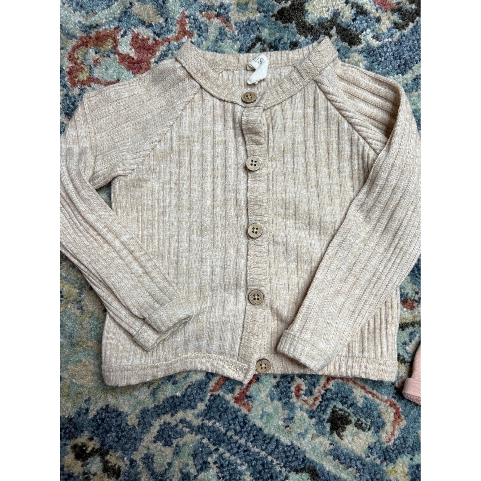 Colored Organics Kate Quinn Snug Baby Girls 6/9m 6/12m Neutral Bundle2
