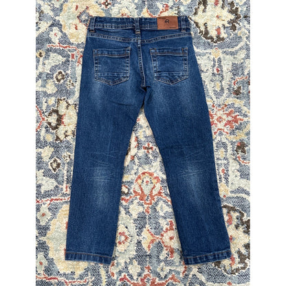 Refinery Republic Jeans Boys Size 6 Blue Adjustable Waist Straight Leg EUC2