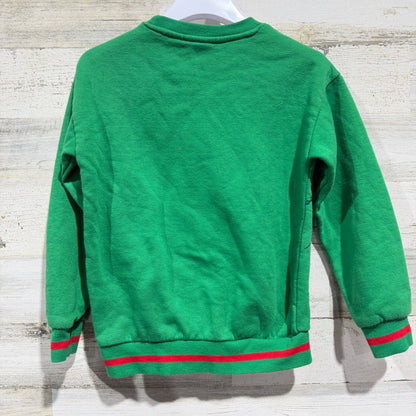 Dr. Seuss The Grinch Sweatshirt Youth Small 6/7 Green Holiday Festive3