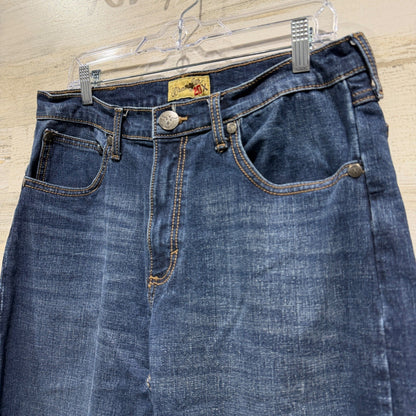 Wrangler 20X Extreme Relaxed Jeans Men 32x30 Blue Cotton Blend Western EUC2