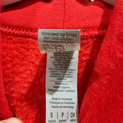 Gildan Tremaine Hoodie Youth Small Red Graphic Streetwear Dance EUC1