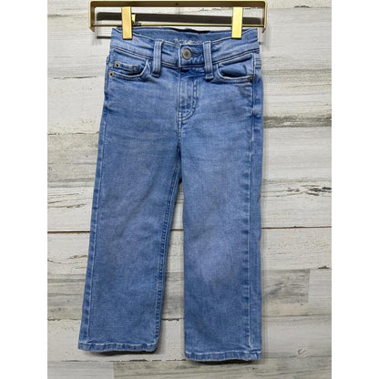 Thereabouts Straight Leg Jeans Girls 4 Light Blue Denim EUC1