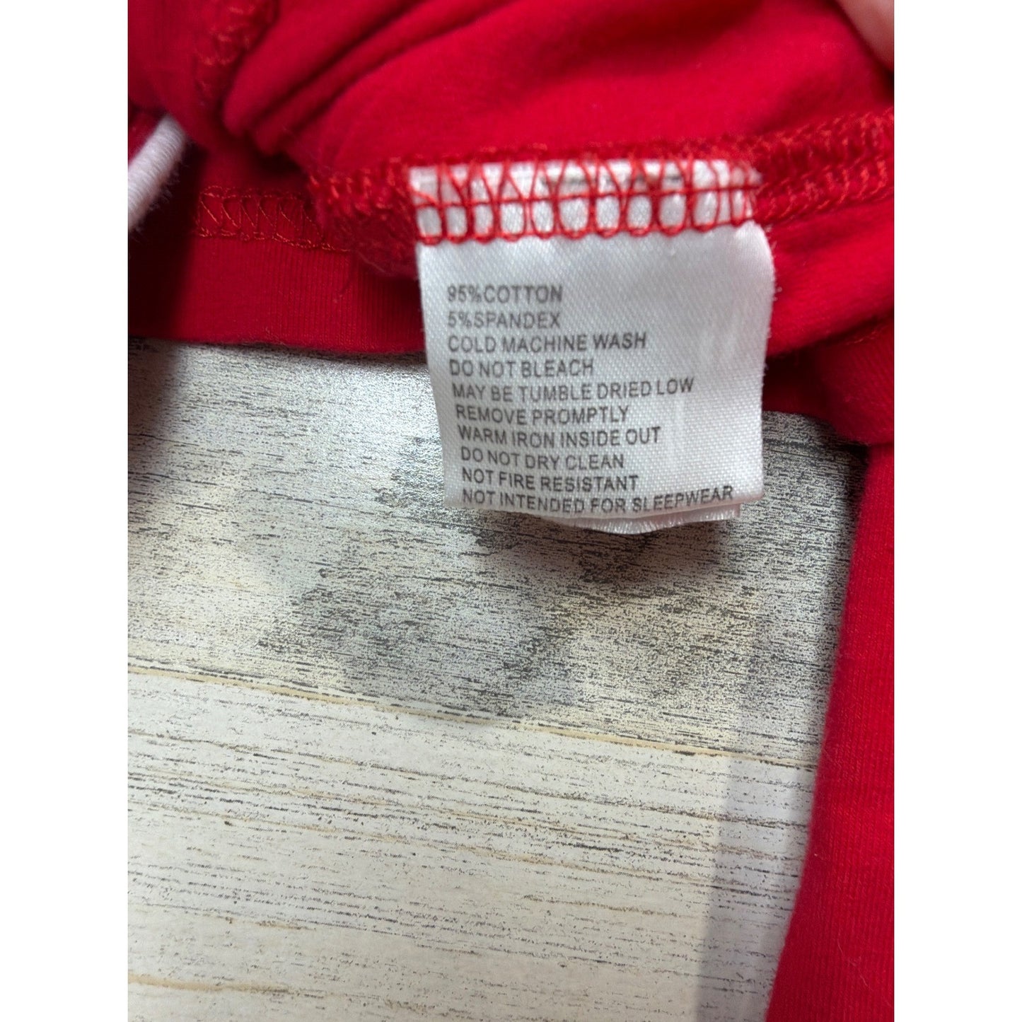 Be Mine Pajama Set Baby 3 Months Red Santa Claus Holiday Classic EUC3