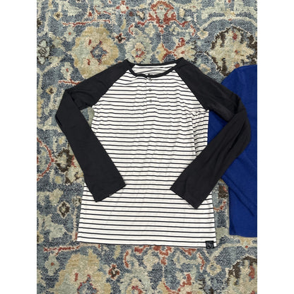 Crewcuts Sweet Bamboo Hanna Andersson Boys 8 Long Sleeve Shirt Bundle Blue3