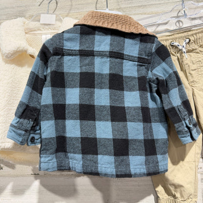 Modern Moments Free Assembly Sherpa Flannel Pants Bundle Boys 12M Fall GUC*4