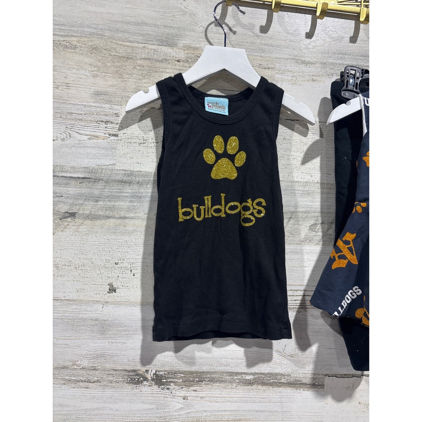 Nederland Bulldogs Clothing Bundle Girls 2T Yellow Black Gold Spirit Wear Lot4