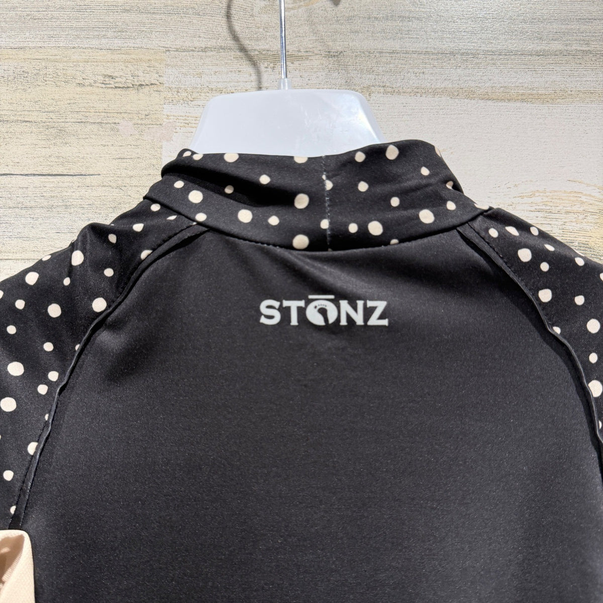 Stonz Sun Shirt Toddler 4T Black Night Camper Polka Dot Outdoors NWT5