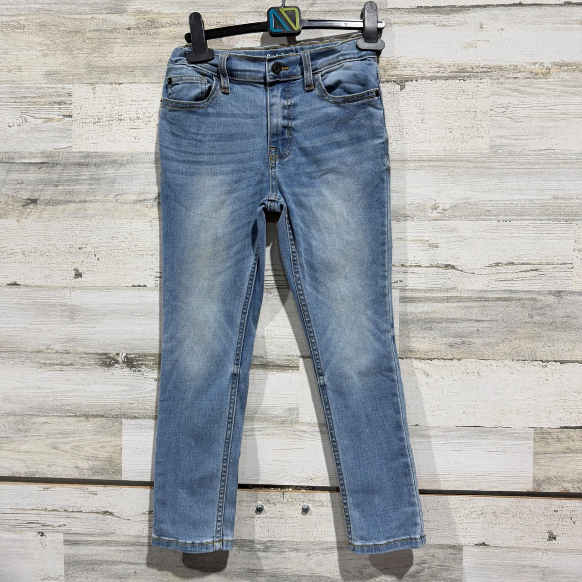 Cat & Jack Skinny Jeans Boys Size 8 Blue Stretch Denim Casual EUC0
