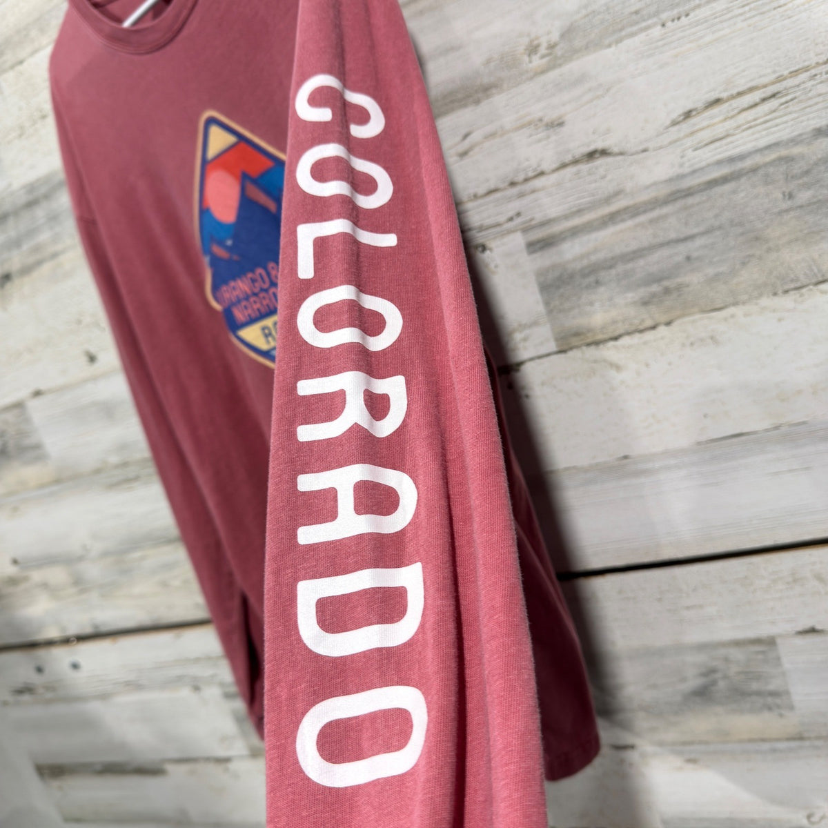 Coastal Wash Durango Silverton Railroad Shirt Men XL Red Cotton Colorado EUC2