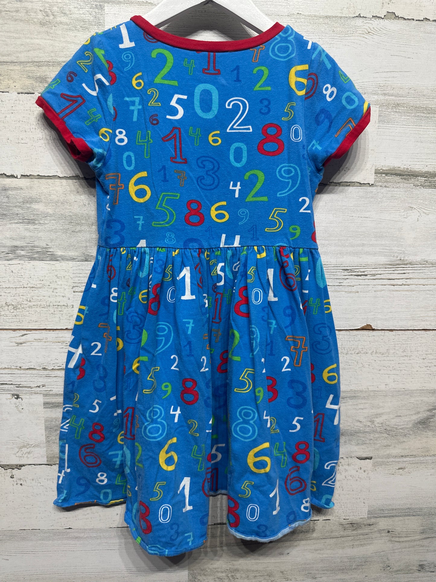 Size 8 Eleanor Rose Numbers Dress - Good Used Condition