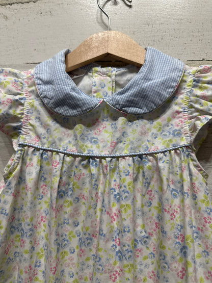 Girls Size 5 Baby Blessings Floral Dress - Very Good Used Condition