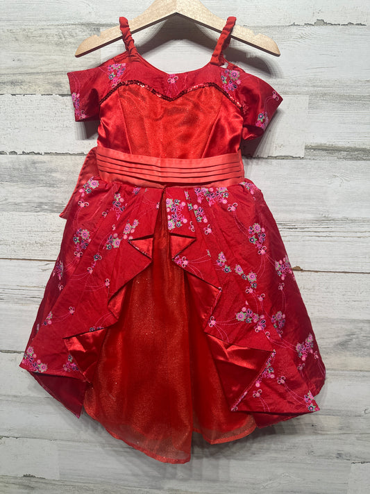 Elena of Avalor Disney Parks Girls XXS (2T-3T) Fancy Red Princess Dress