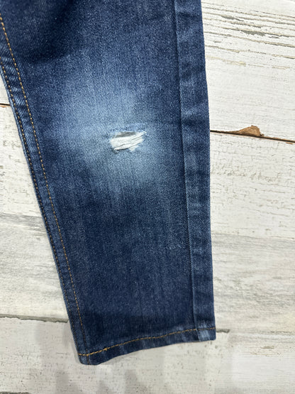 Boys Size 4 Regular Levi’s 511 Slim Distressed Adjustable Waist Jeans - Good Used Condition