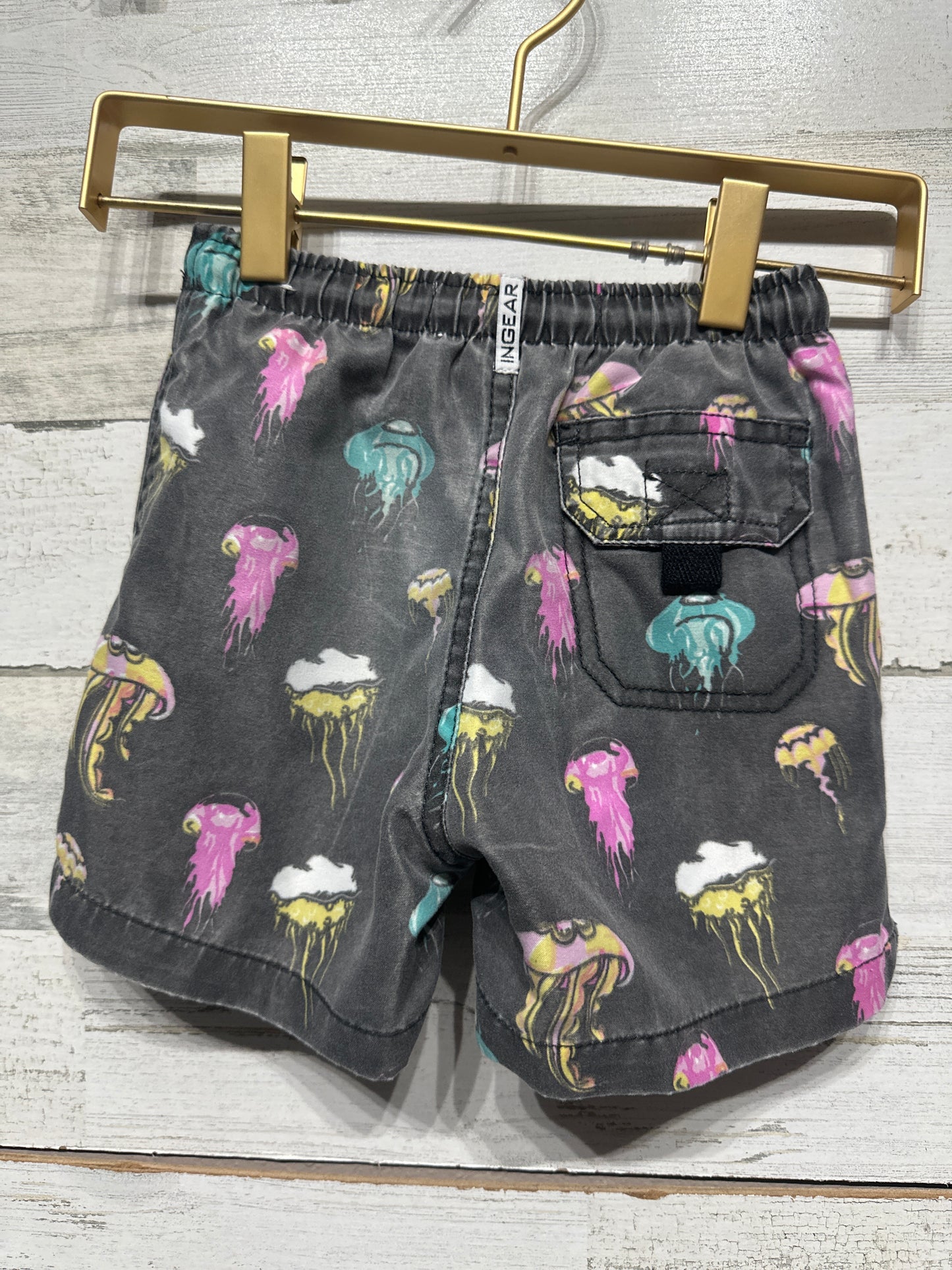 Boys Preowned Size 3t Ingear Jellyfish Swim Trunks - Play Condition*