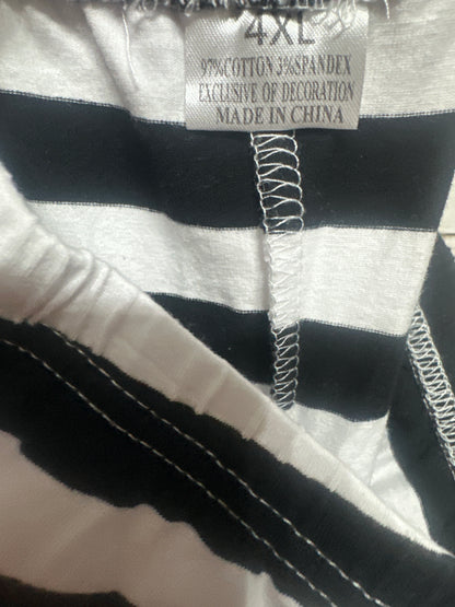 Fit Like Size 5/6 Striped Ruffle Pants - Very Good Used Condition