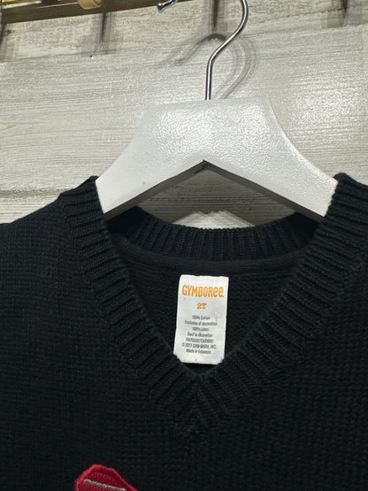 Boys Preowned Size 2t Gymboree Train Appliqué Sweater Vest - Very Good Used Condition