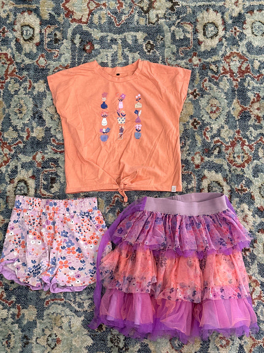 Deux Par Deux Girls Size 6 / 7 Outfit Set - Play Condition*