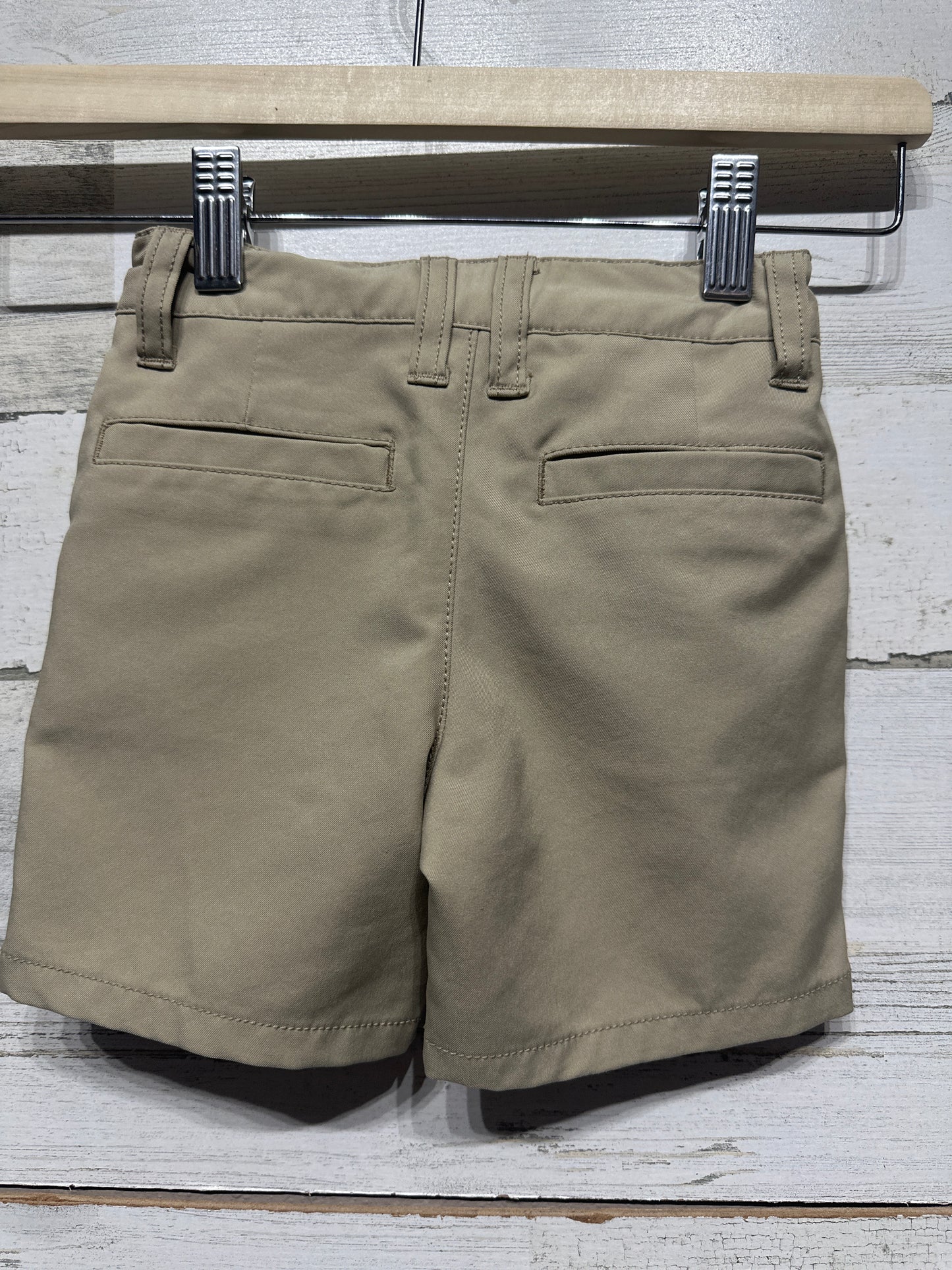 Boys Preowned Size 2t Cat and Jack Quick Dry Khaki Shorts - Good Used Condition