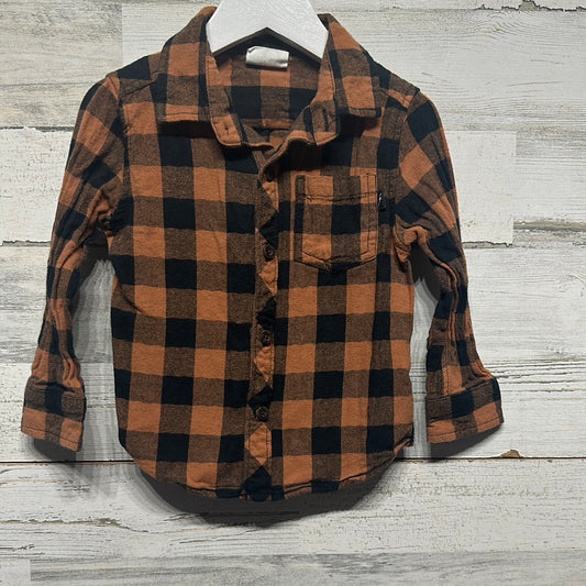 Boys Size 2 Cotton On Kids Plaid Shirt - Good Used Condition