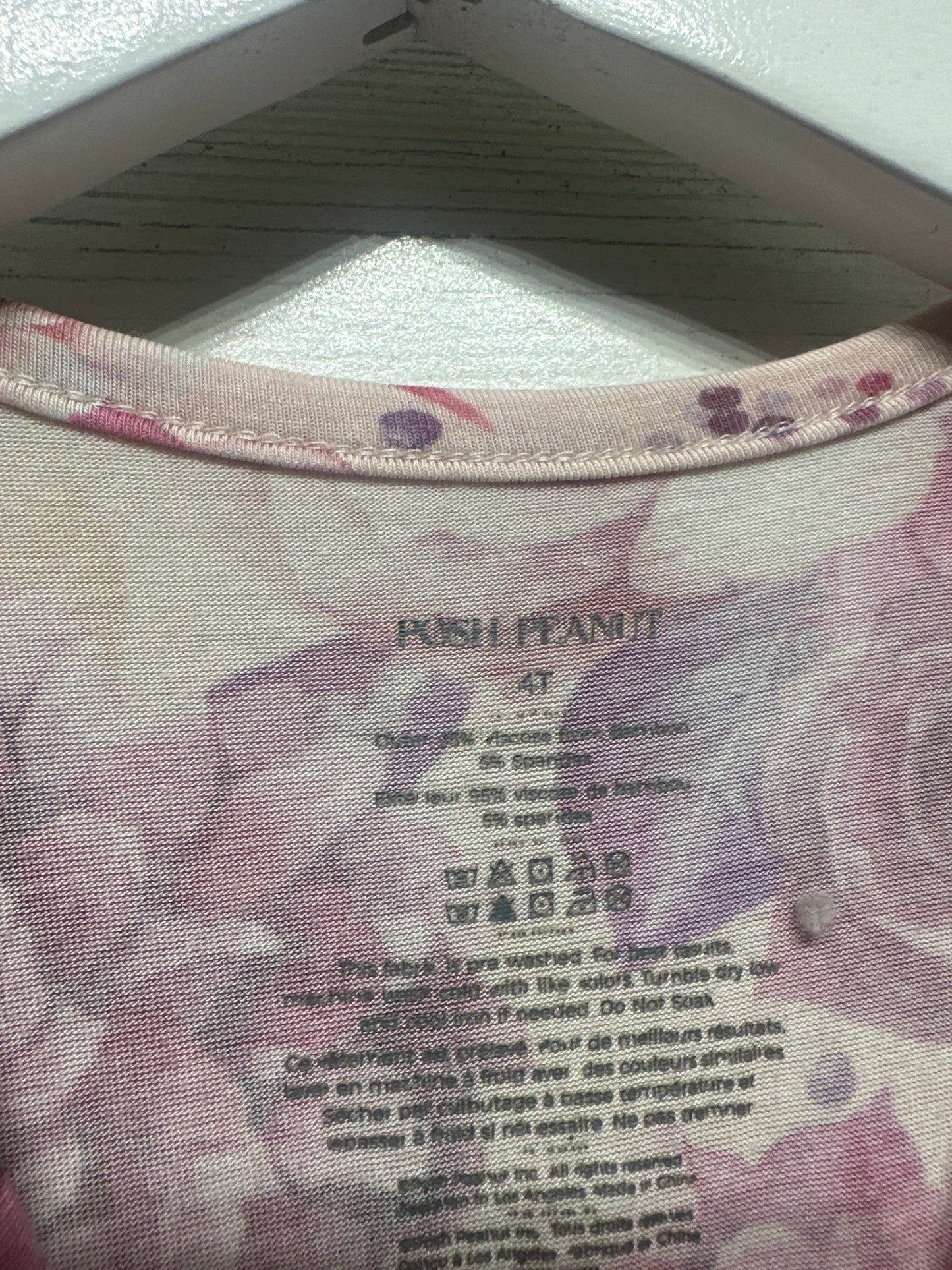 Girls Size 4t Posh Peanut Bamboo Floral Dress - Play Condition**