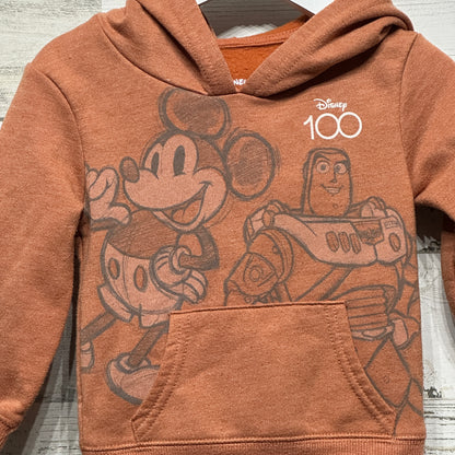 Boys Size 18m Disney 100 Mickey and Buzz Hoodie - Good Used Condition*