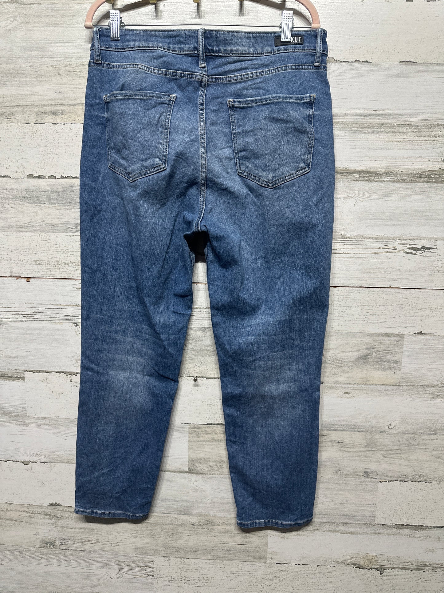 Women's Size 10 Kut from the Kloth Naomi High Rise Straight Jeans - Very Good Used Condition