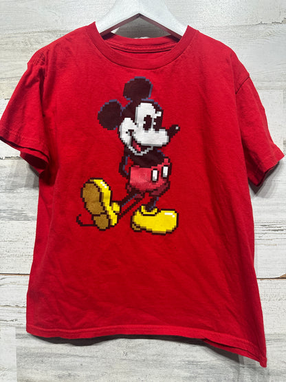 Boys Preowned Size 8 (Medium) Disney Mickey Mouse Tee - Good Used Condition