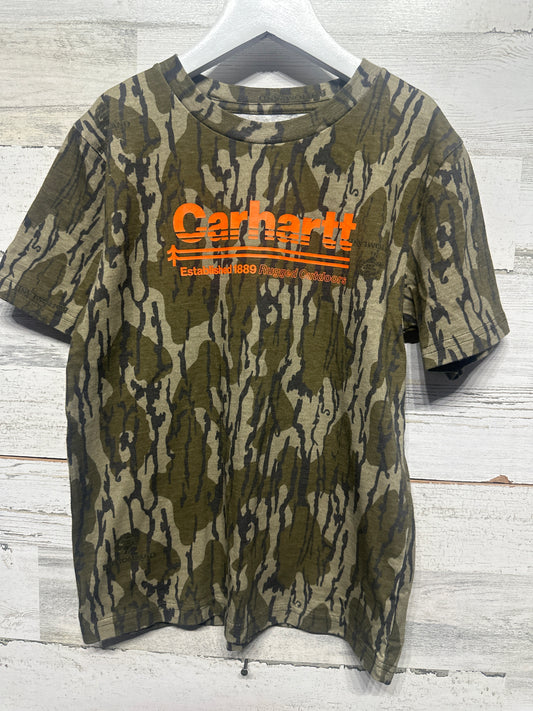 Carhartt Boys Small 8-10 Camo T-Shirt VGUC
