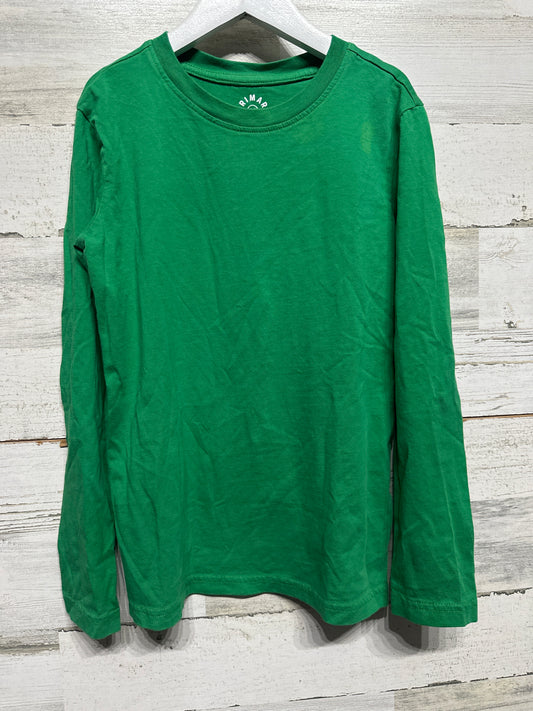Primary Brand Long Sleeve Green Shirt - Boys Size 8-9 - Very Good Used Condition
