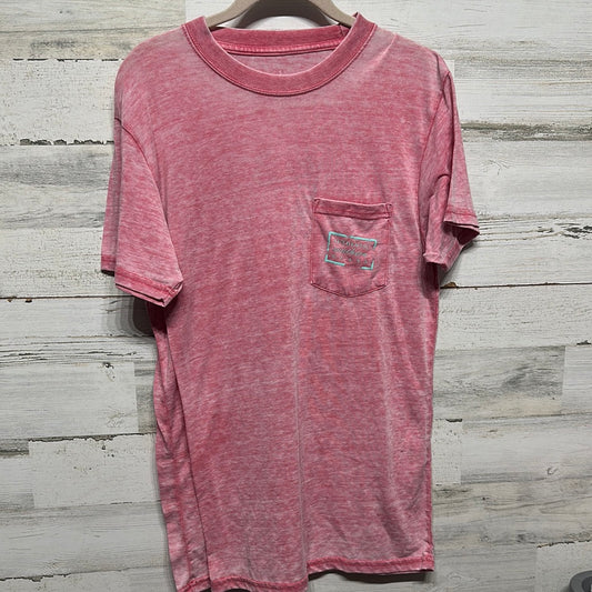Women's Size Small Southern Marsh Heathered Red Tee - Good Used Condition