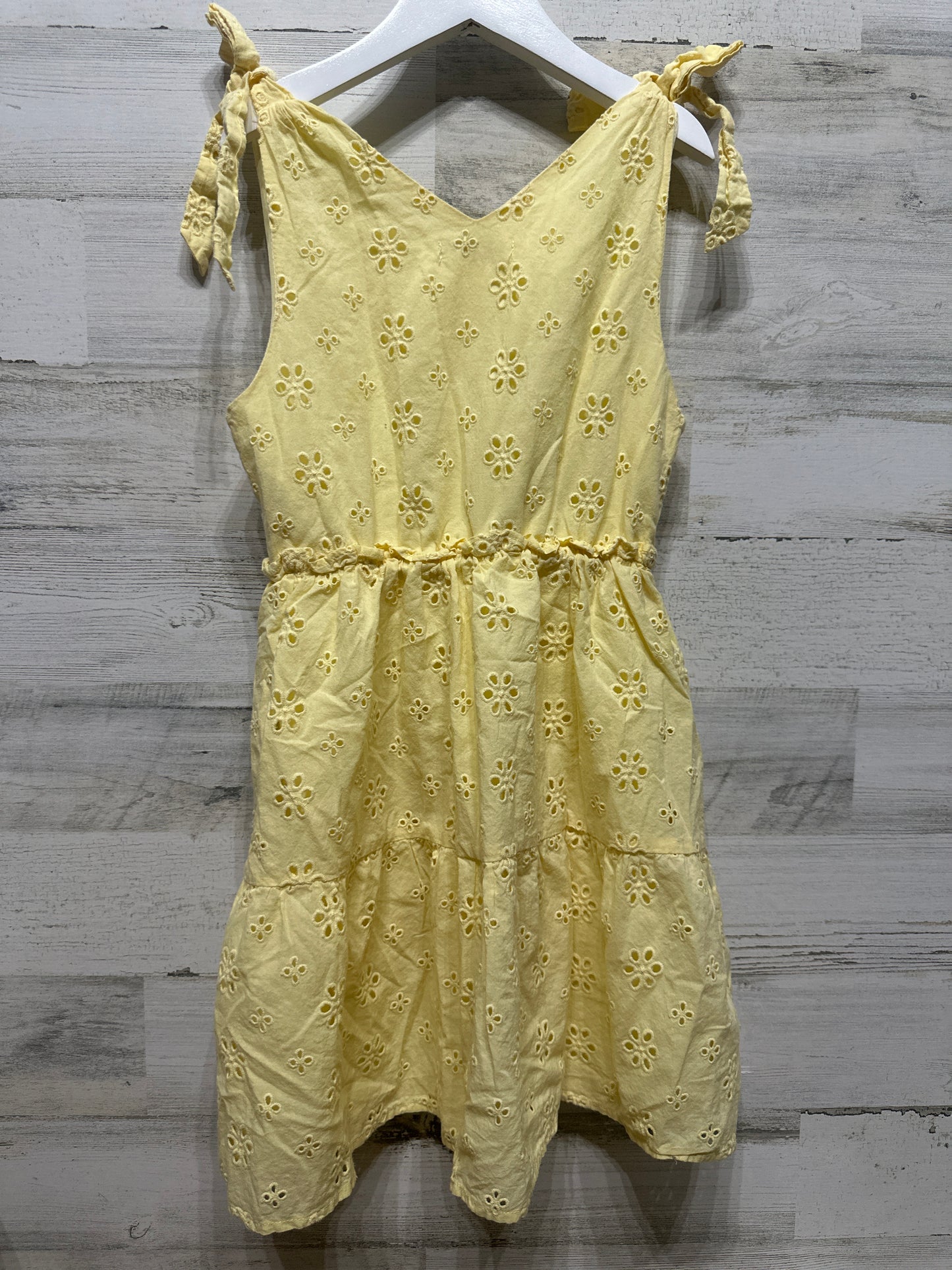 Girls Preowned Size Small Chelsea and Violet Yellow Dress - Very Good Used Condition