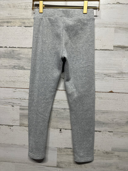 Cozy Lined Leggings - Grey - Old Navy - Girls Size Medium 8 - Very Good Used Condition