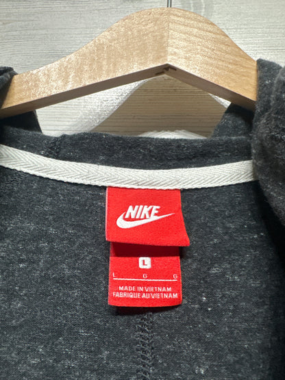 Girls Size Large Nike Hooded Zip Up Jacket - Very Good Used Condition