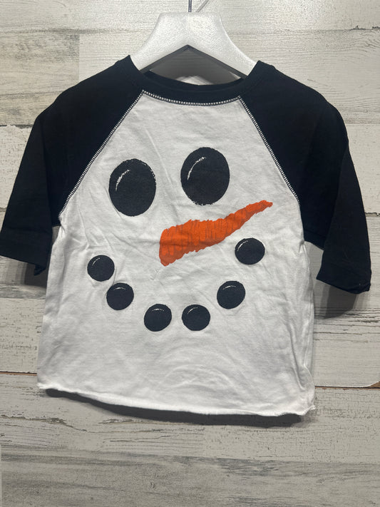 Size 2 Snowman Shirt - Good Used Condition