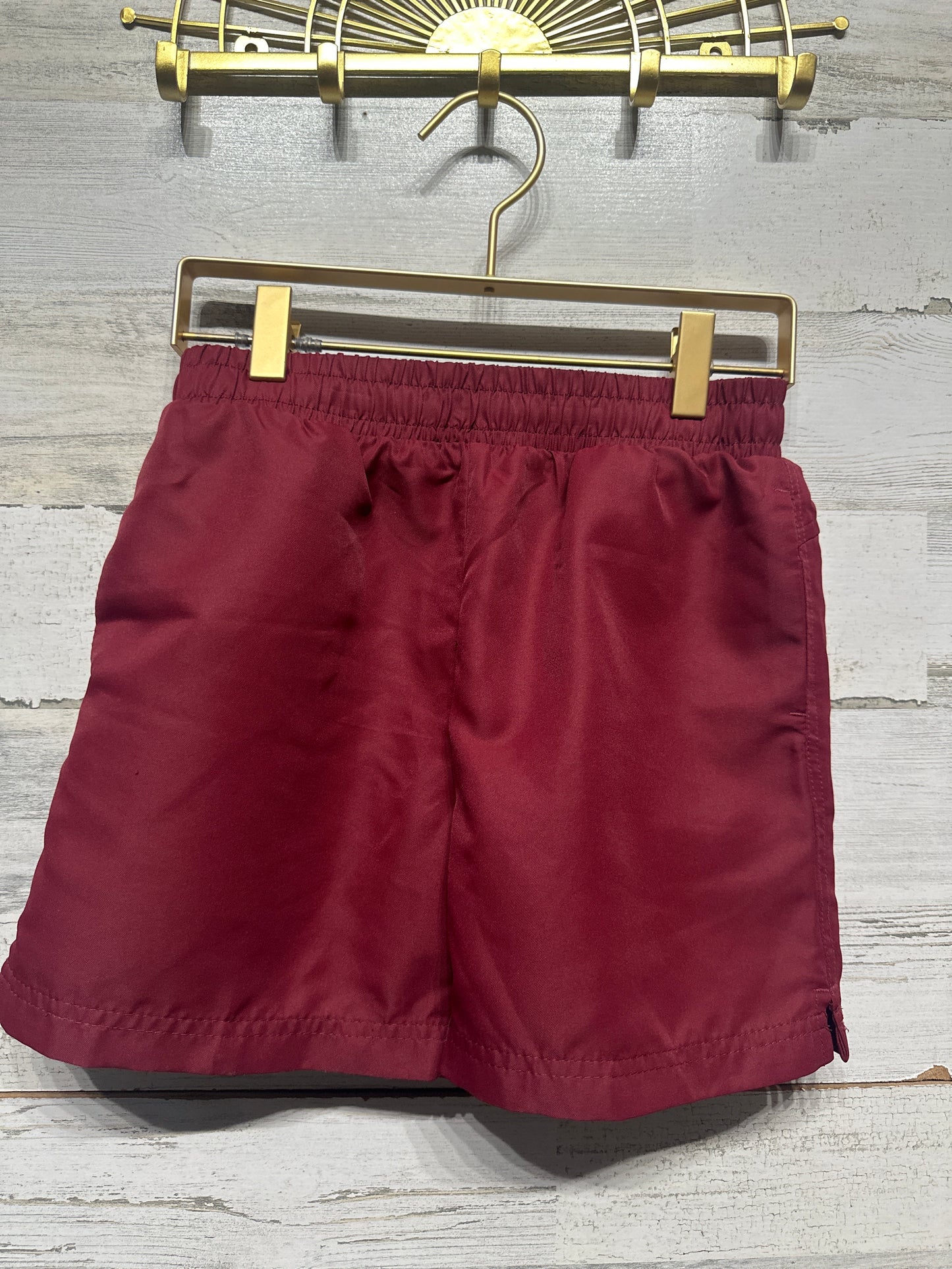 Boys Size Medium (10-12) BCG Maroon Active Shorts - Good Used Condition