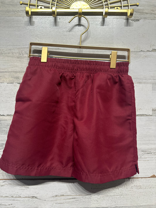 Boys Size Medium (10-12) BCG Maroon Active Shorts - Good Used Condition