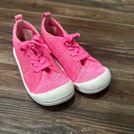 Girls Size 10 Toddler Roxy Quicksilver Pink Shoes - Good Used Condition