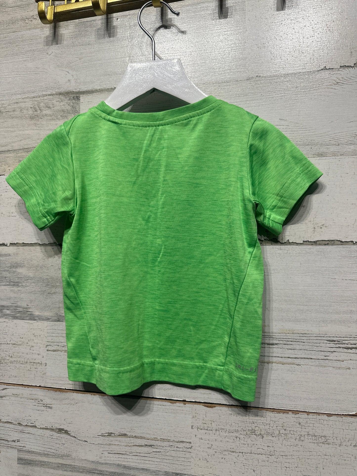 Boys Size 2t Nike Bright Green Drifit Shirt - Good Used Condition