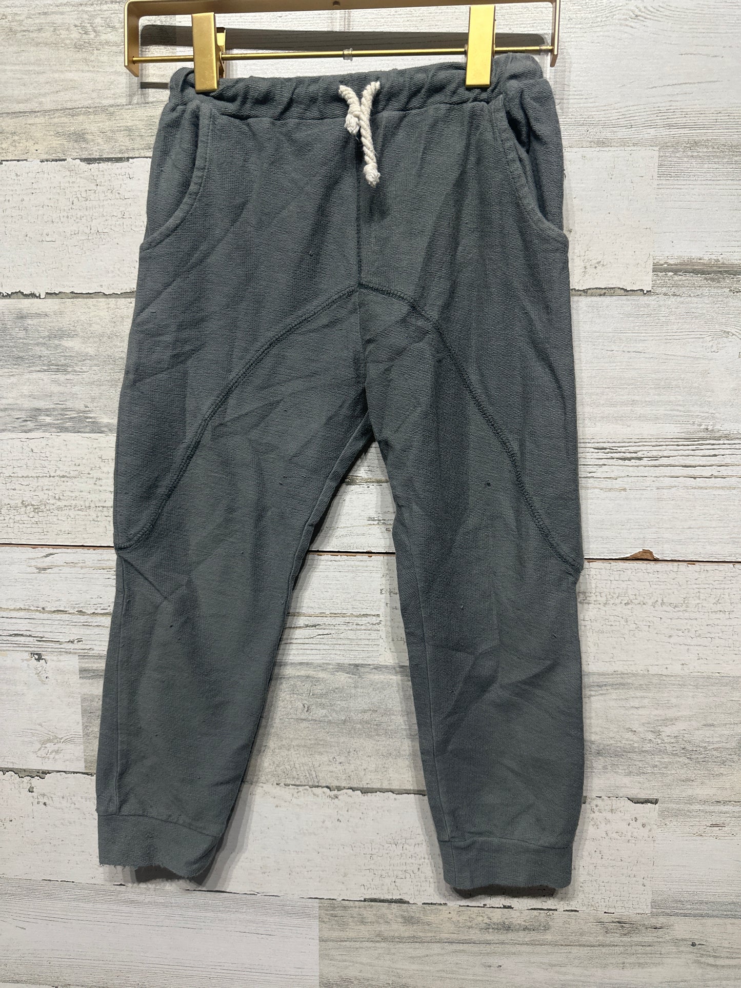 Boys Preowned Size 4-5 Rylee and Cru Grey Pants - Play Condition**