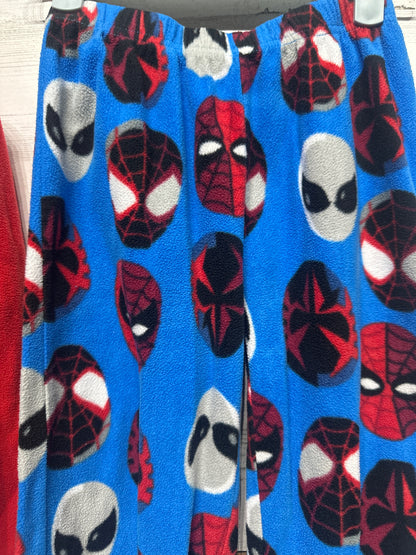 Spiderman Fleece PJ Set Boys XS 4-5 GUC