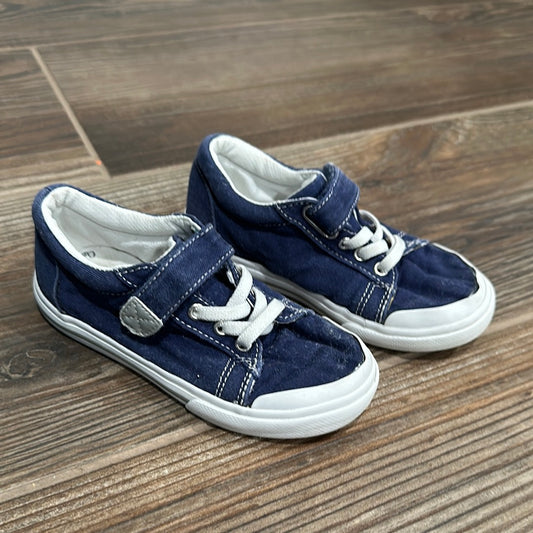 Boys Size 9 Wide Toddler Footmates Navy Shoes - Play Condition