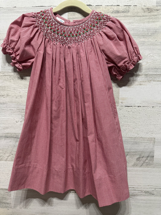 Girls Size 4t Rags Land Smocked Dress - Very Good Used Condition